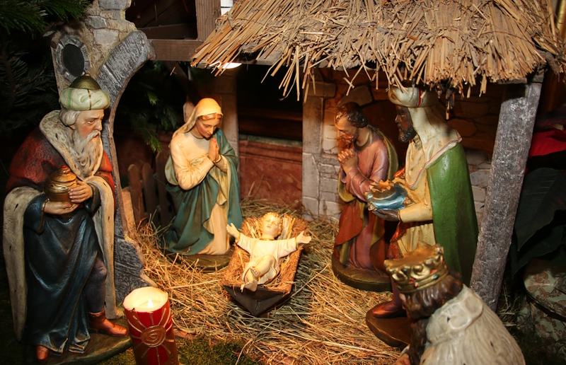 Michael Fürnschuß Krippe in der Pfarrkirche Dobl